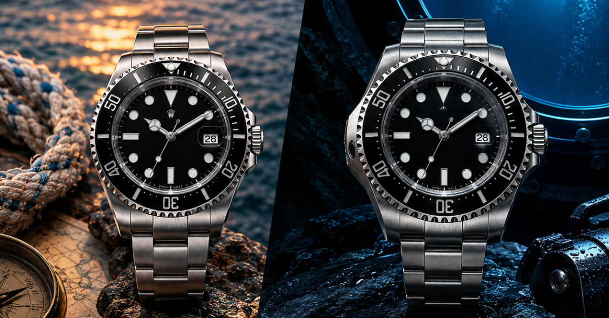 Rolex Sea-Dweller vs Deepsea