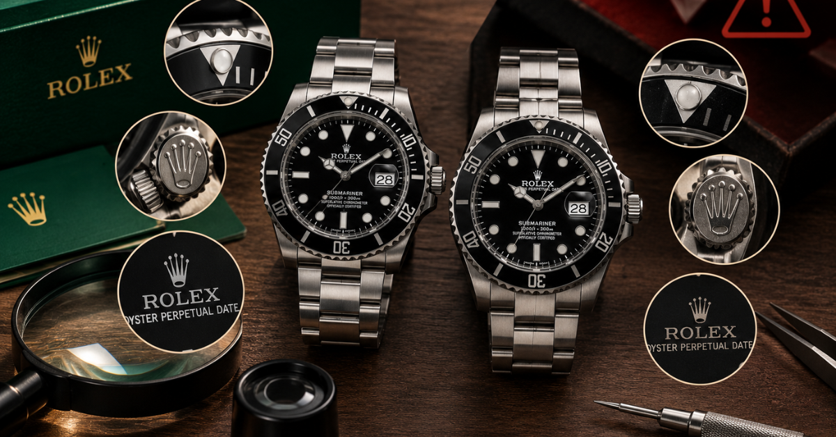 Fake rolex signs 