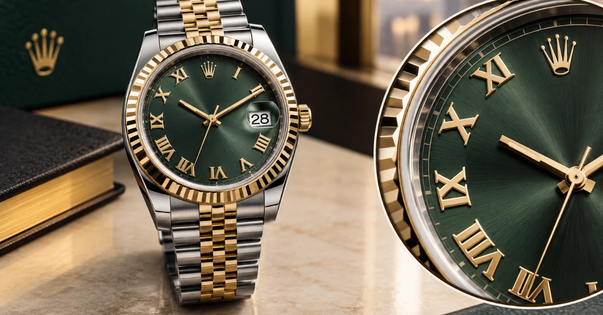 Rolex Datejust's New Roman Numeral Dial